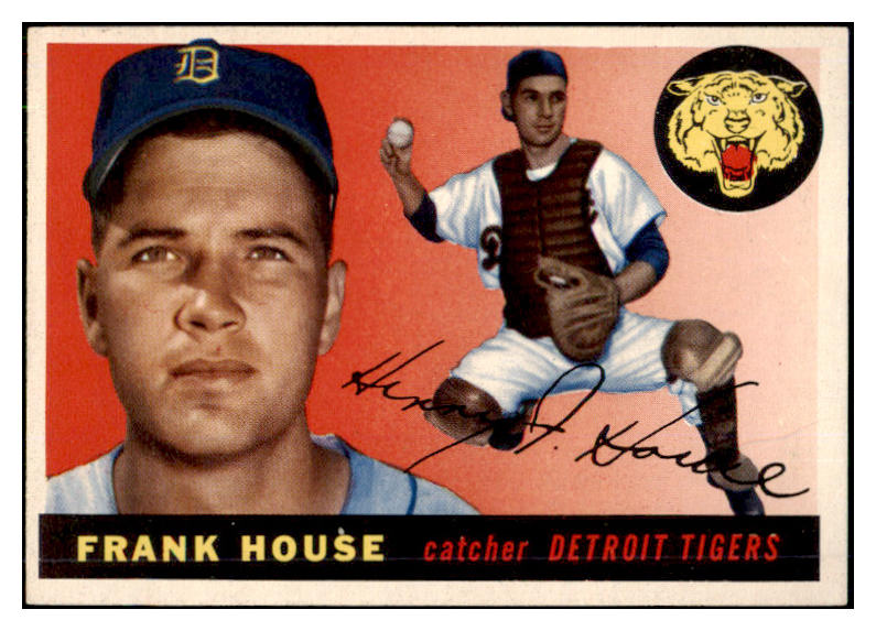 1955 Topps Baseball #087 Frank House Tigers EX-MT 507958