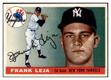 1955 Topps Baseball #099 Frank Leja Yankees EX-MT 507963