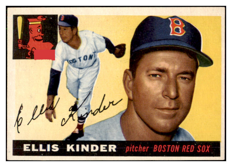 1955 Topps Baseball #115 Ellis Kinder Red Sox EX-MT 507971