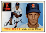 1955 Topps Baseball #116 Tom Hurd Red Sox EX-MT 507972