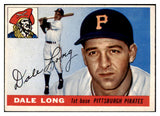 1955 Topps Baseball #127 Dale Long Pirates EX-MT 507976