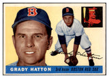 1955 Topps Baseball #131 Grady Hatton Red Sox EX-MT 507979