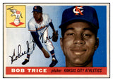 1955 Topps Baseball #132 Bob Trice A's EX-MT 507980