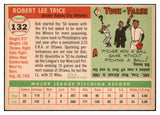 1955 Topps Baseball #132 Bob Trice A's EX-MT 507980