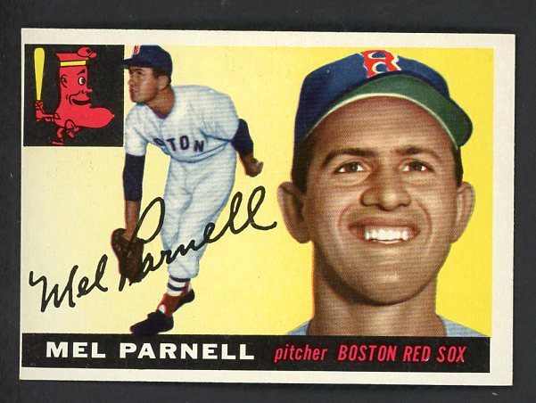 1955 Topps Baseball #140 Mel Parnell Red Sox EX-MT 507983