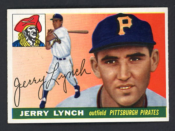 1955 Topps Baseball #142 Jerry Lynch Pirates EX-MT 507984