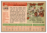 1955 Topps Baseball #143 Dick Schofield Cardinals EX-MT 507985