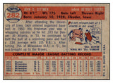 1957 Topps Baseball #282 Jack Dittmer Tigers EX 508026