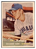 1957 Topps Baseball #289 Jim Bolger Cubs EX-MT 508036