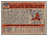 1957 Topps Baseball #289 Jim Bolger Cubs EX-MT 508036