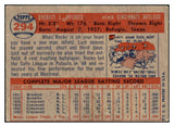 1957 Topps Baseball #294 Rocky Bridges Reds EX 508041