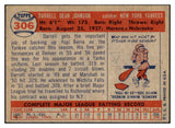 1957 Topps Baseball #306 Darrell Johnson Yankees EX-MT 508049