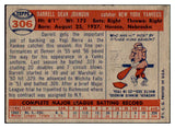 1957 Topps Baseball #306 Darrell Johnson Yankees VG-EX 508055