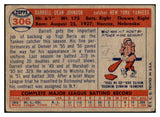 1957 Topps Baseball #306 Darrell Johnson Yankees VG 508056