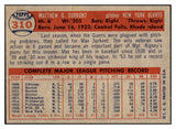 1957 Topps Baseball #310 Max Surkont Giants NR-MT 508067