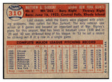 1957 Topps Baseball #310 Max Surkont Giants EX 508071