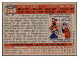 1957 Topps Baseball #311 Al Pilarcik Orioles EX-MT 508075