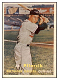 1957 Topps Baseball #311 Al Pilarcik Orioles EX-MT 508077