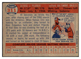 1957 Topps Baseball #311 Al Pilarcik Orioles EX 508078