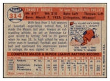 1957 Topps Baseball #314 Ed Bouchee Phillies EX-MT 508082