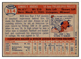 1957 Topps Baseball #314 Ed Bouchee Phillies EX 508083