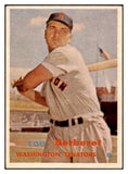 1957 Topps Baseball #315 Lou Berberet Senators EX-MT 508087