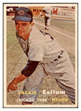 1957 Topps Baseball #268 Jackie Collum Cubs EX-MT 508104