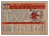 1957 Topps Baseball #268 Jackie Collum Cubs EX-MT 508105