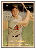 1957 Topps Baseball #276 Jim Pyburn Orioles NR-MT 508119