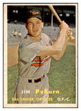 1957 Topps Baseball #276 Jim Pyburn Orioles EX-MT 508121