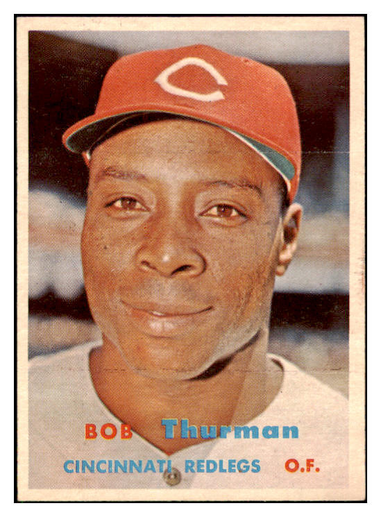 1957 Topps Baseball #279 Bob Thurman Reds EX-MT 508127