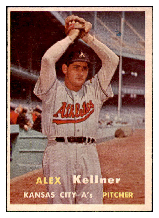 1957 Topps Baseball #280 Alex Kellner A's NR-MT 508131