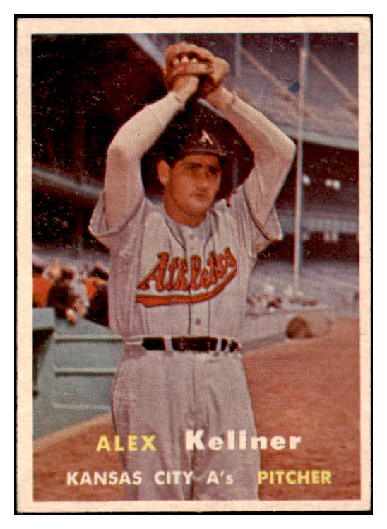1957 Topps Baseball #280 Alex Kellner A's EX-MT 508133