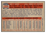 1957 Topps Baseball #285 Ned Garver A's EX-MT 508145