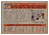 1957 Topps Baseball #287 Sam Jones Cardinals NR-MT 508149