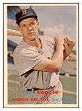 1957 Topps Baseball #288 Ted Lepcio Red Sox EX-MT 508155