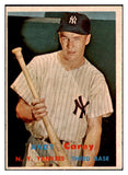 1957 Topps Baseball #290 Andy Carey Yankees EX 508161