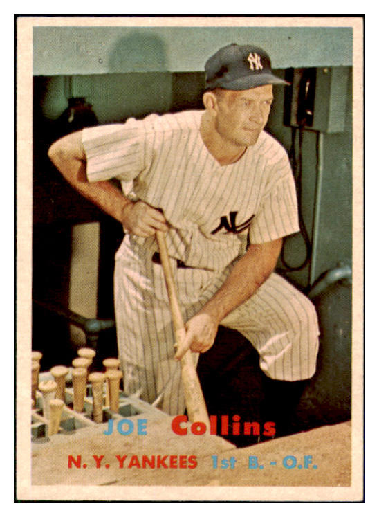 1957 Topps Baseball #295 Joe Collins Yankees NR-MT 508179