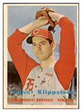 1957 Topps Baseball #296 Johnny Klippstein Reds NR-MT 508186