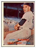 1957 Topps Baseball #297 Jack Crimian Tigers EX-MT 508193