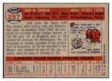 1957 Topps Baseball #297 Jack Crimian Tigers EX-MT 508193