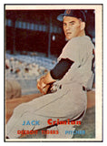 1957 Topps Baseball #297 Jack Crimian Tigers VG-EX 508199