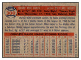 1957 Topps Baseball #300 Mike Garcia Indians EX-MT 508206