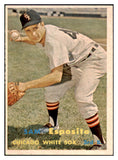 1957 Topps Baseball #301 Sam Esposito White Sox EX-MT 508211