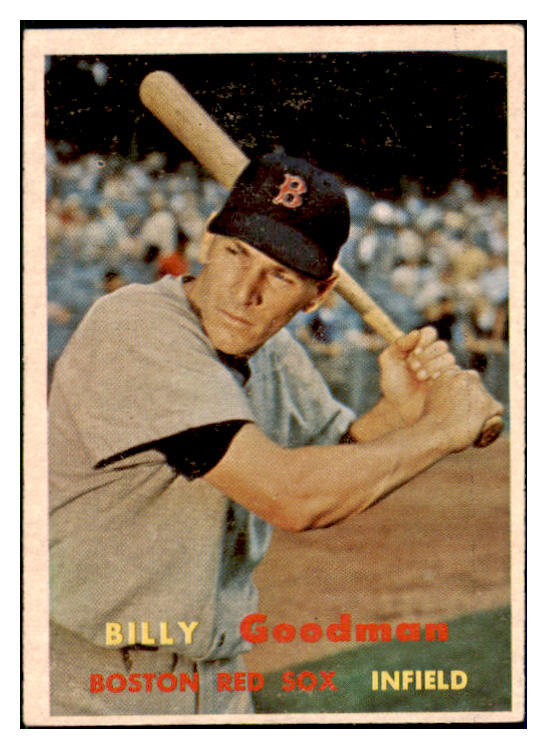 1957 Topps Baseball #303 Billy Goodman Red Sox EX-MT 508216