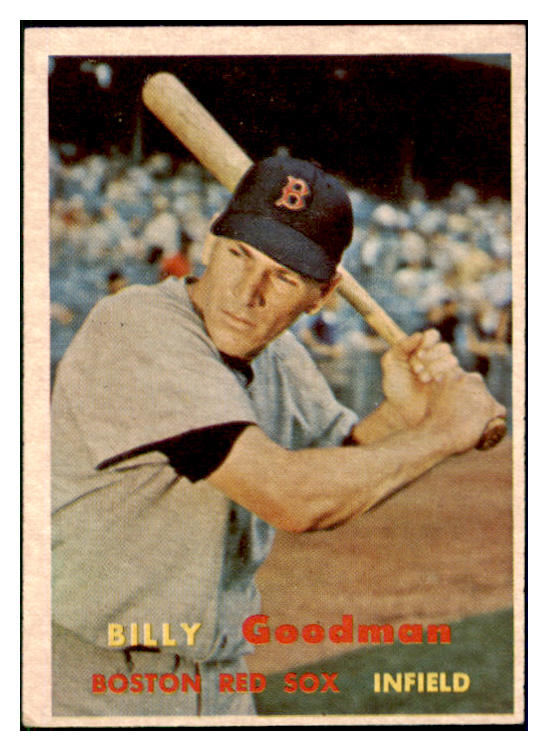 1957 Topps Baseball #303 Billy Goodman Red Sox EX-MT 508218