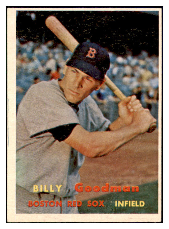 1957 Topps Baseball #303 Billy Goodman Red Sox EX 508220