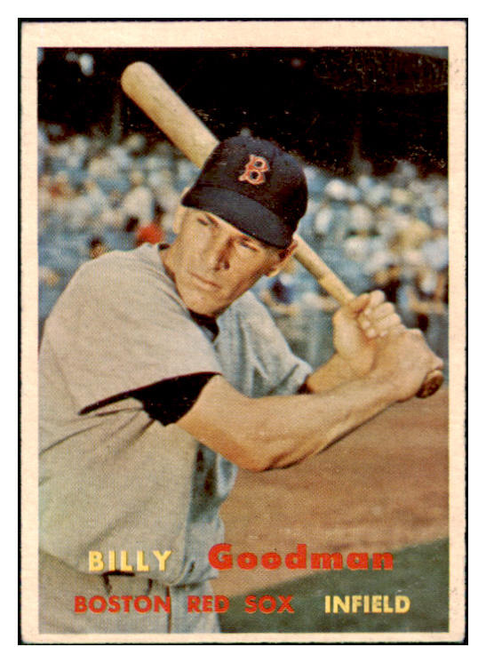1957 Topps Baseball #303 Billy Goodman Red Sox VG-EX 508221