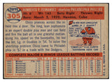 1957 Topps Baseball #305 Chico Fernandez Phillies EX 508233