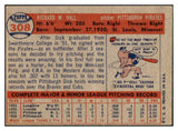 1957 Topps Baseball #308 Dick Hall Pirates NR-MT 508237